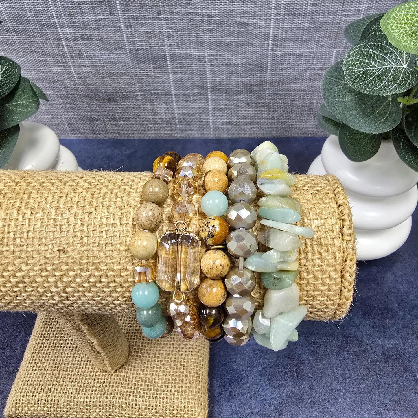 5 band bracelet set Dlyan T Designs