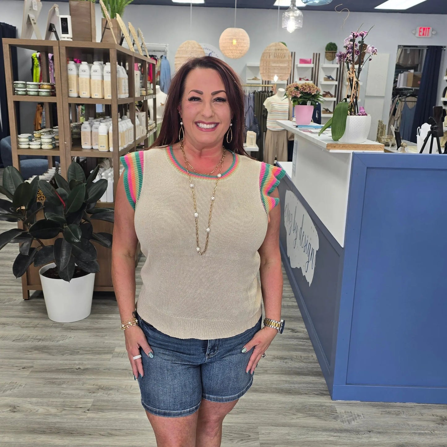 Maribel Sweater Top Staccato