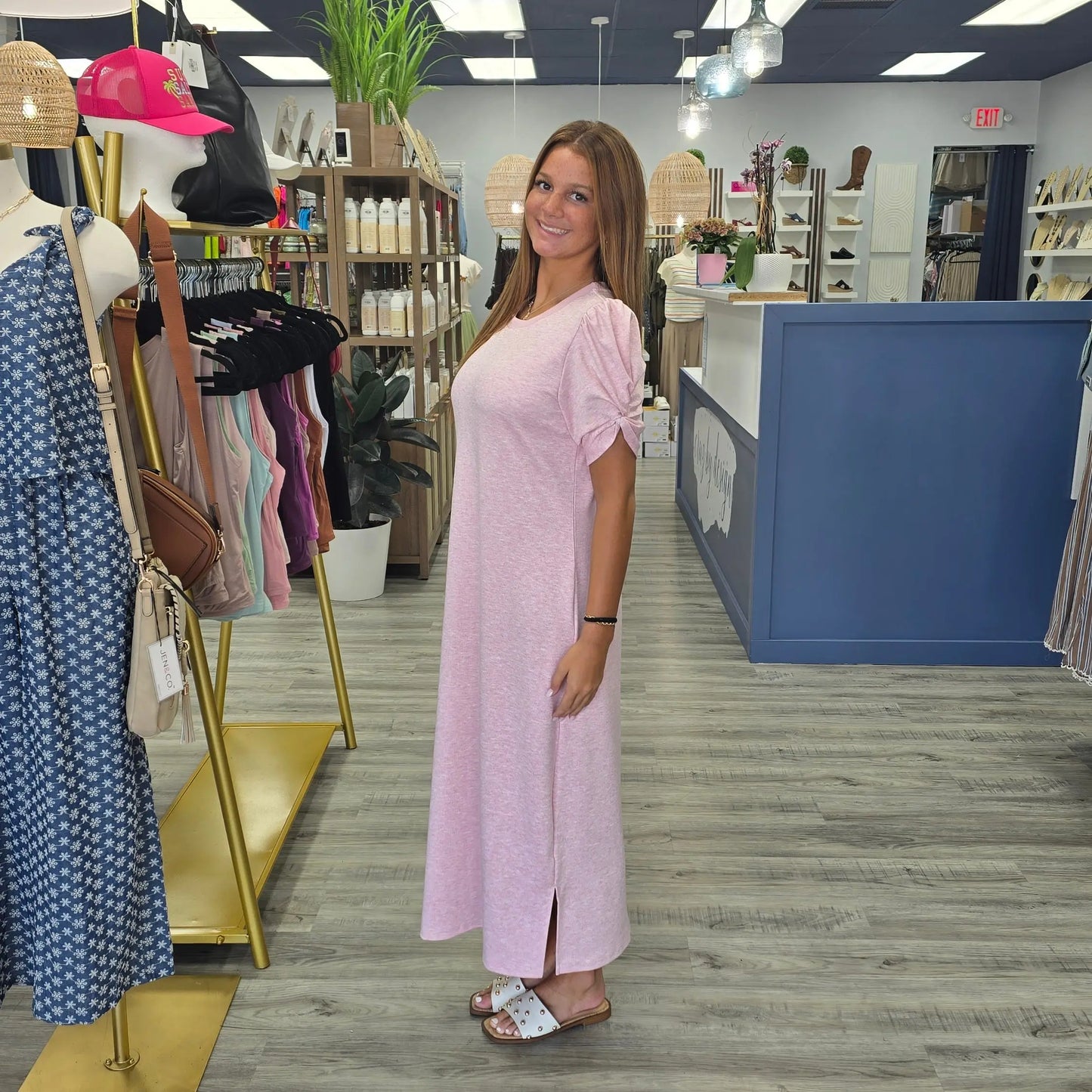 Rosalie Pleated Dress Gigio