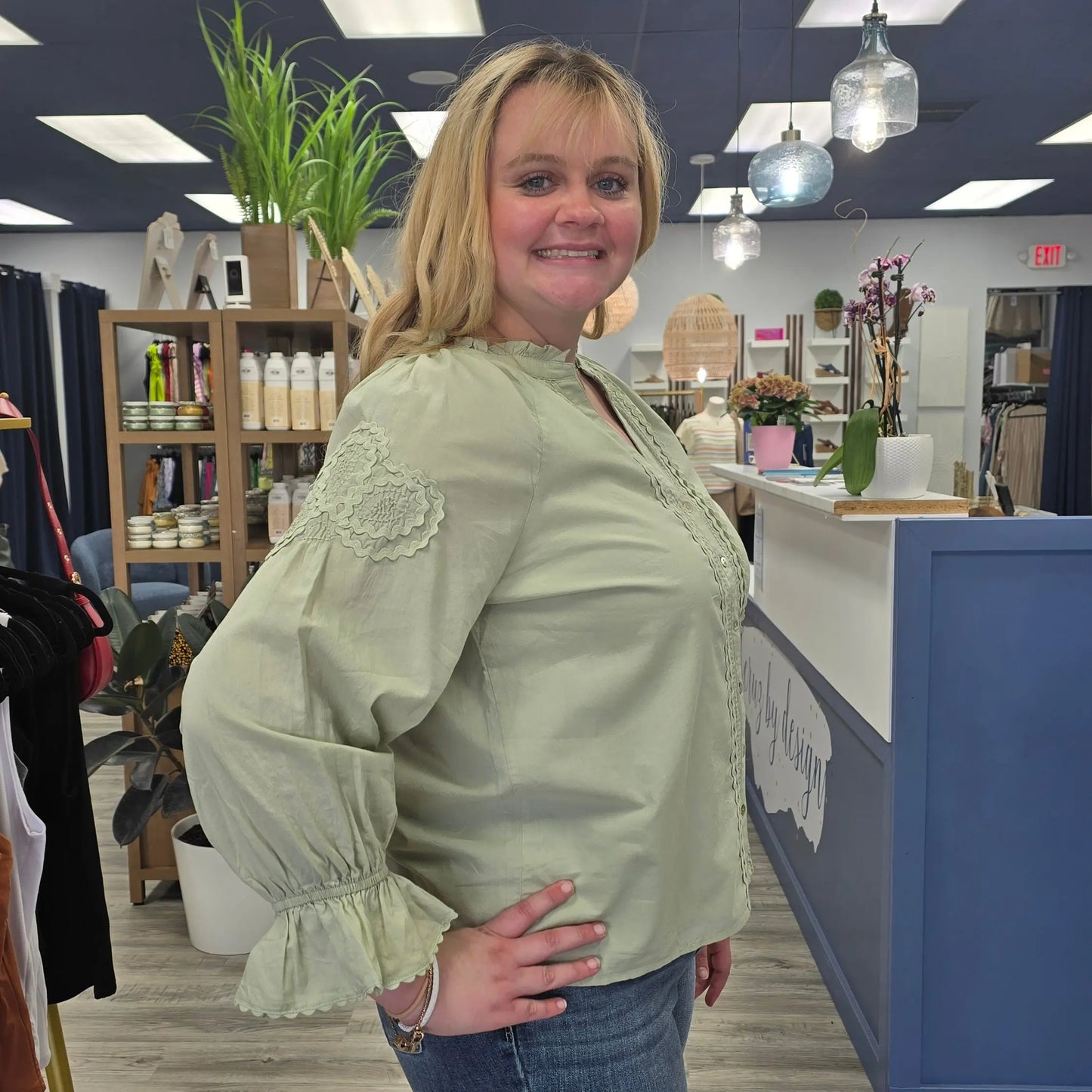 Eloise Blouse Liverpool