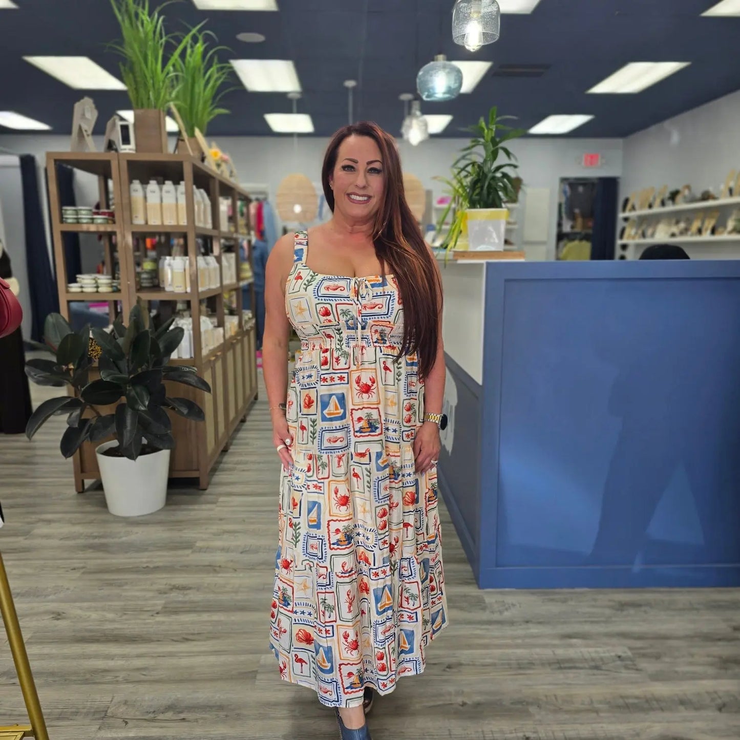 cruise dress Blu Pepper