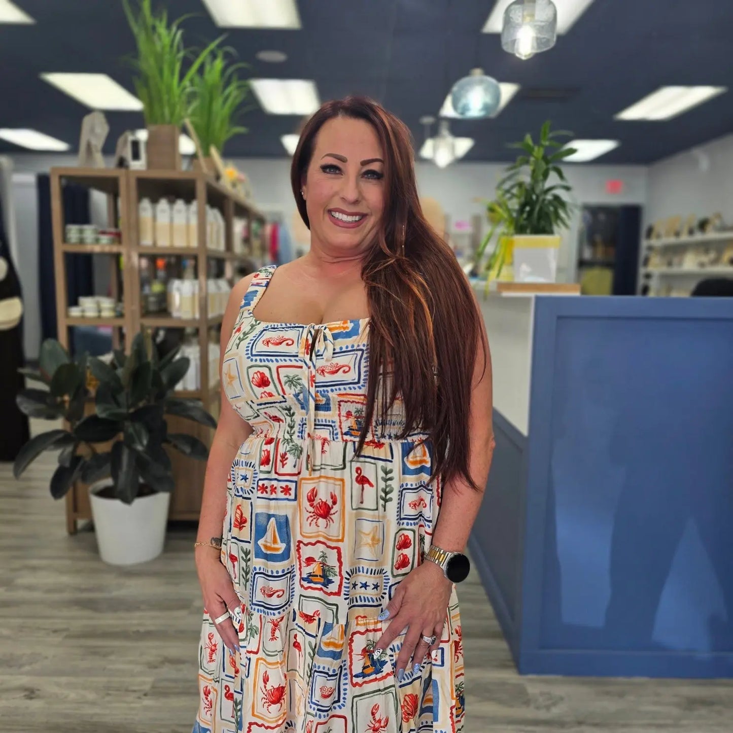 cruise dress Blu Pepper