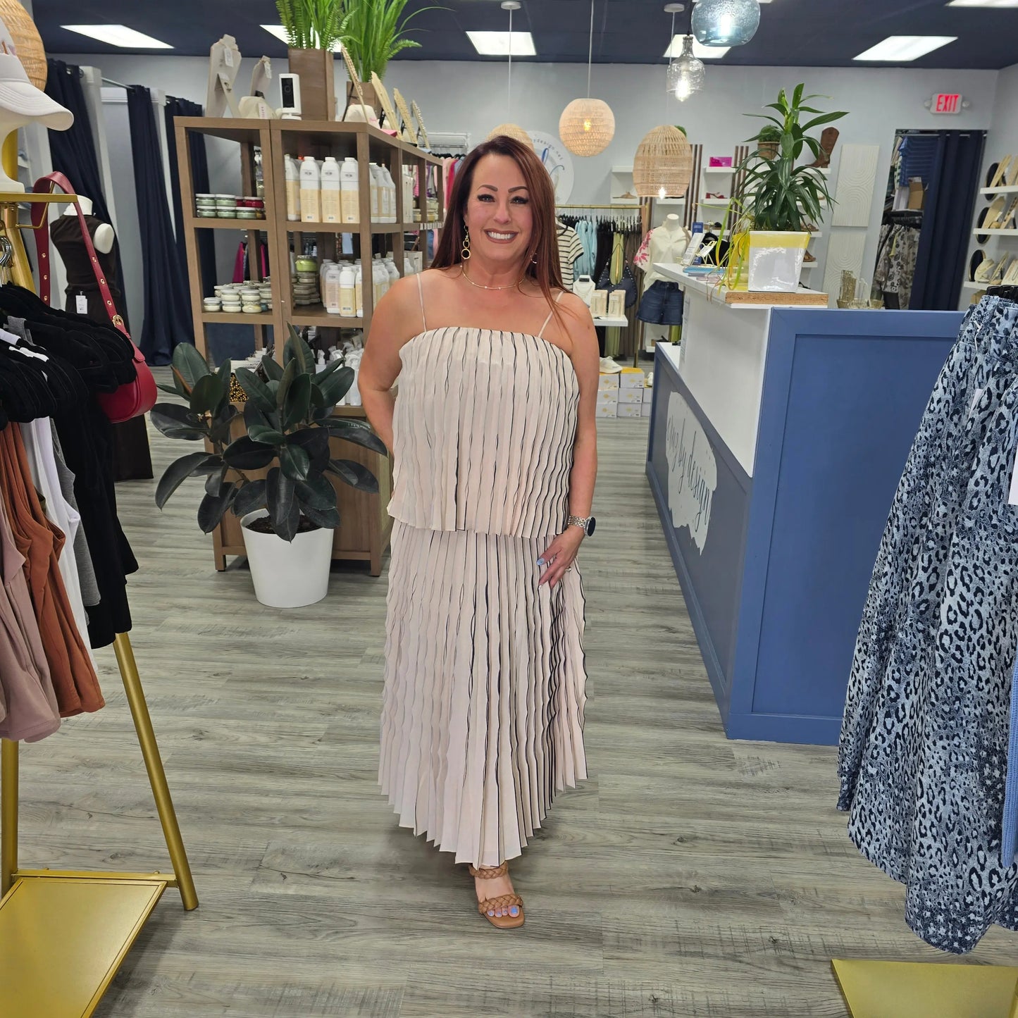 Hampton Pleated Set current air