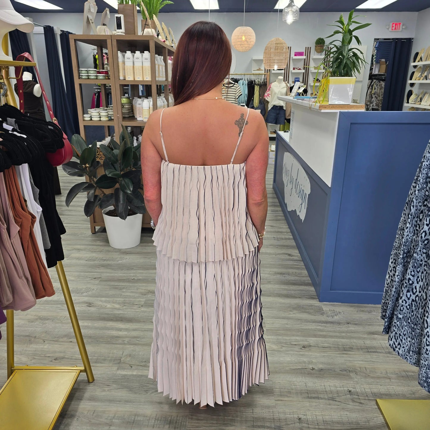 Hampton Pleated Set current air