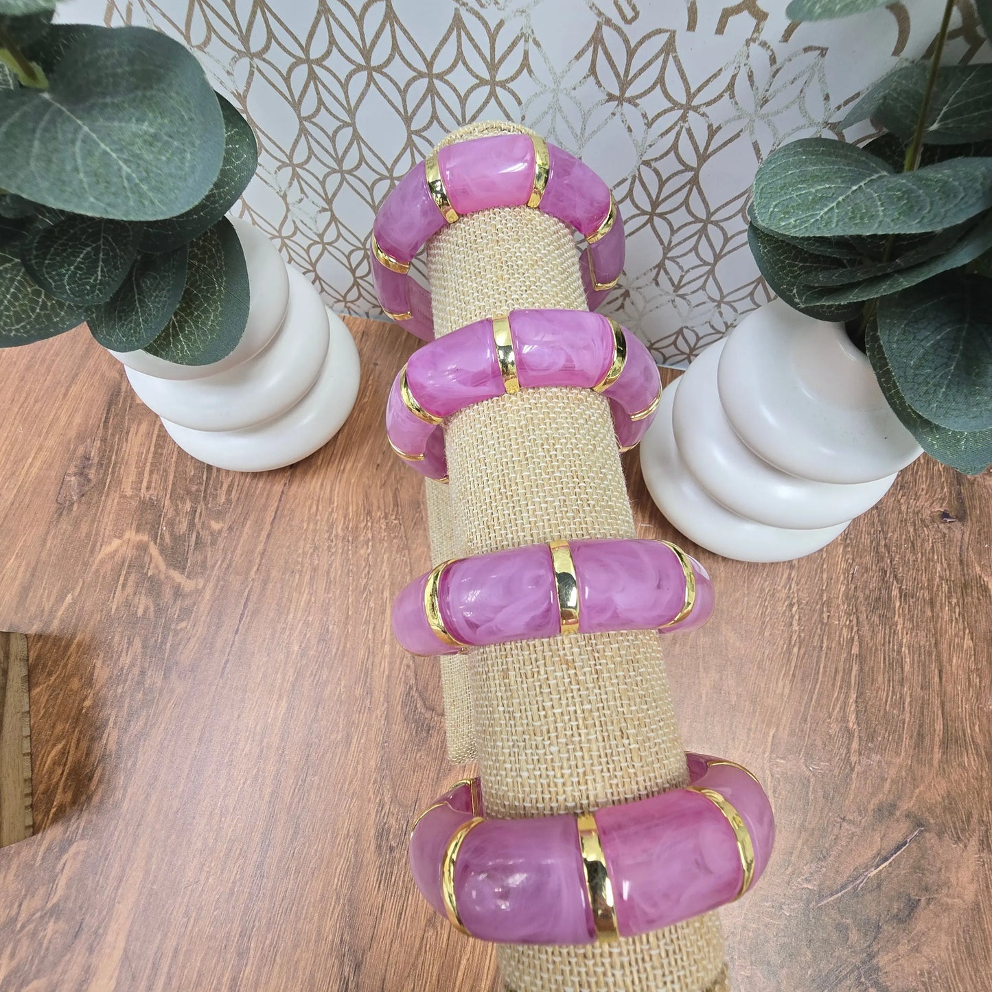 Rosemary Bangle Bracelet Multi Colors Michelle McDowell