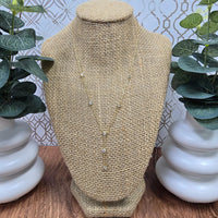 Phoebe Y Drop Necklace Michelle McDowell