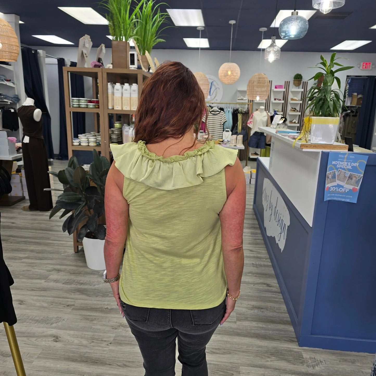 Beatrice Ruffle Top Liverpool