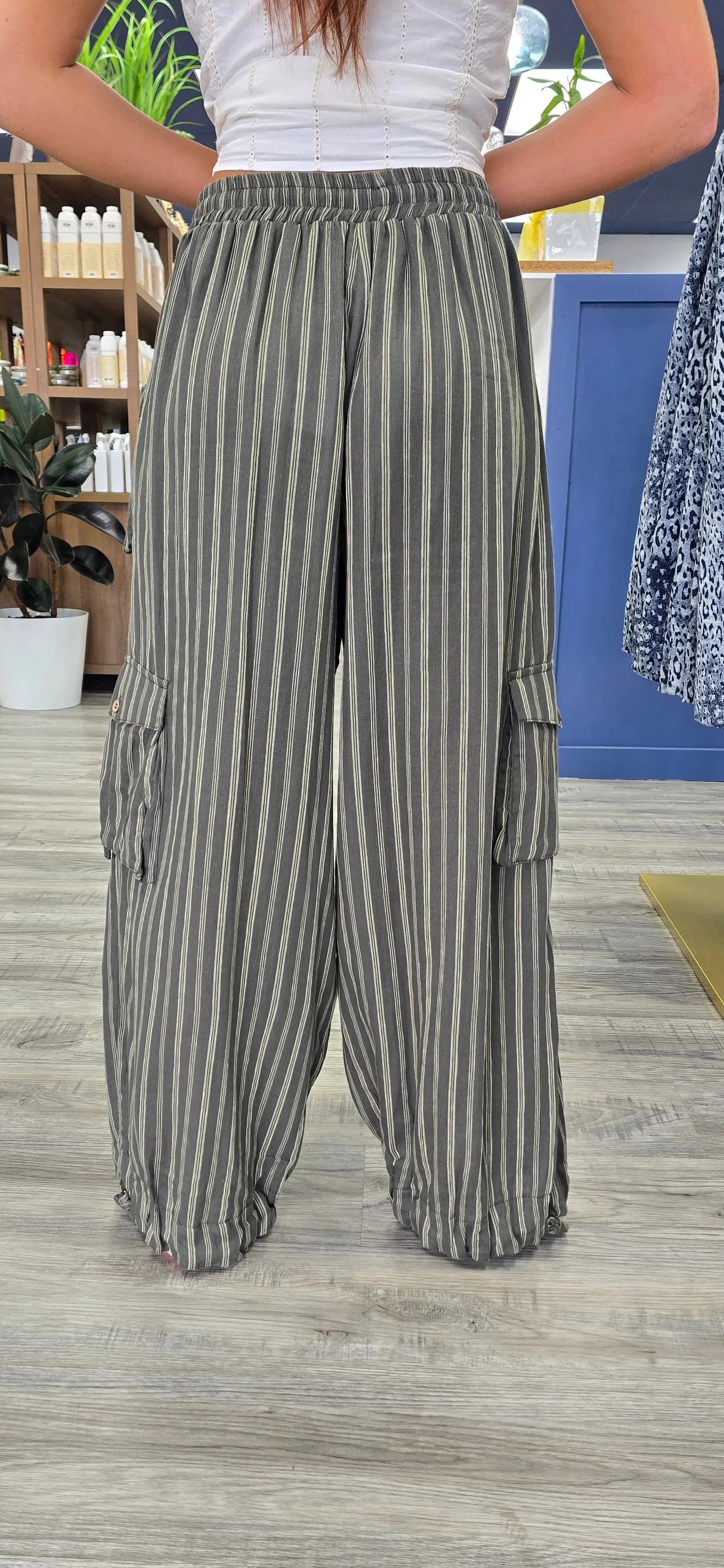 Green RR Pants mustard seed