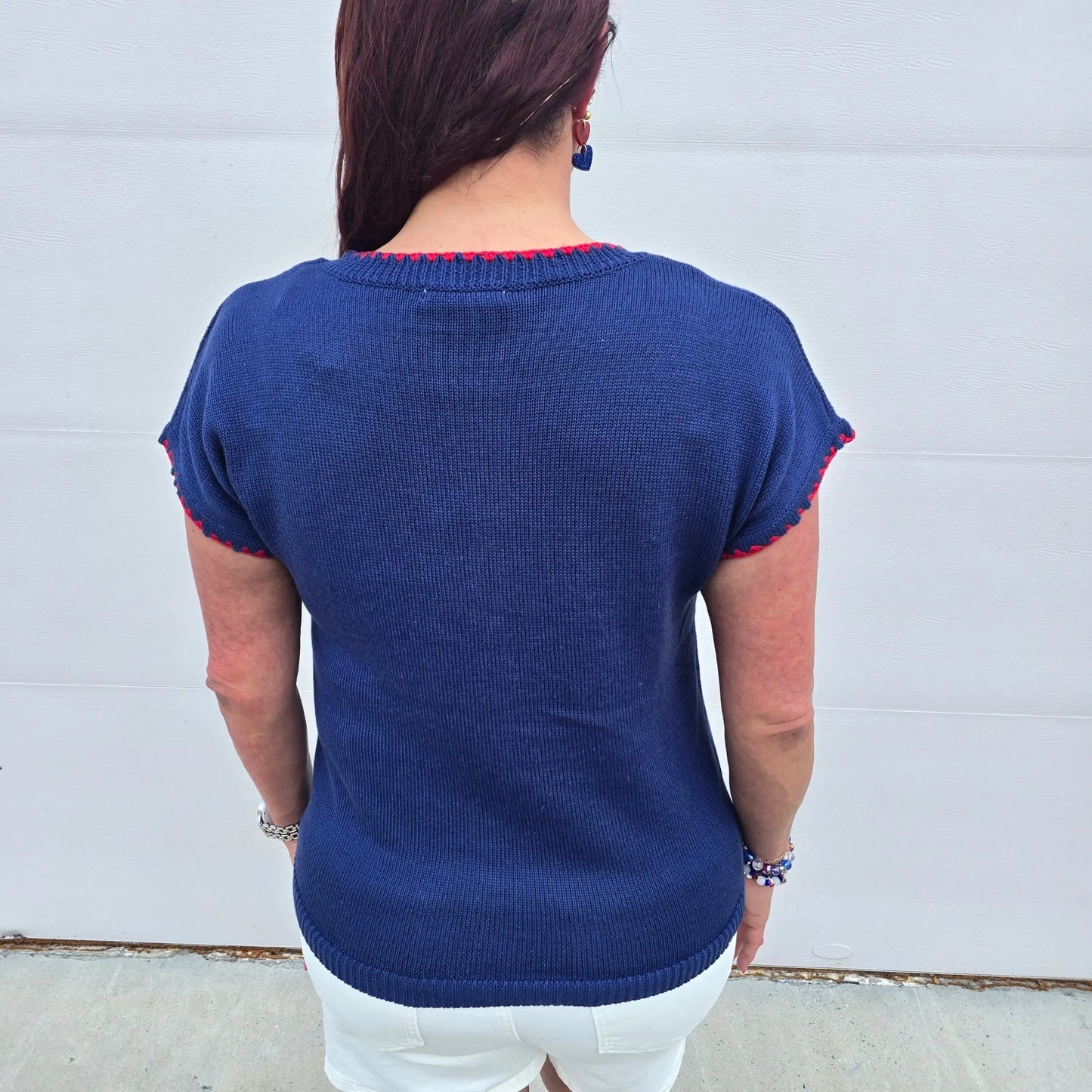 USA Knit Tee Staccato