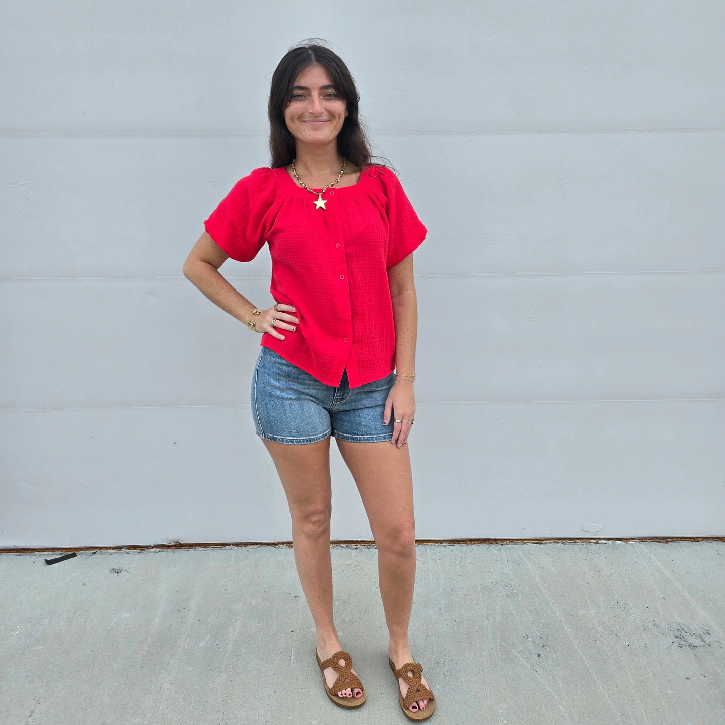 Solana Gauze Top MIkarose