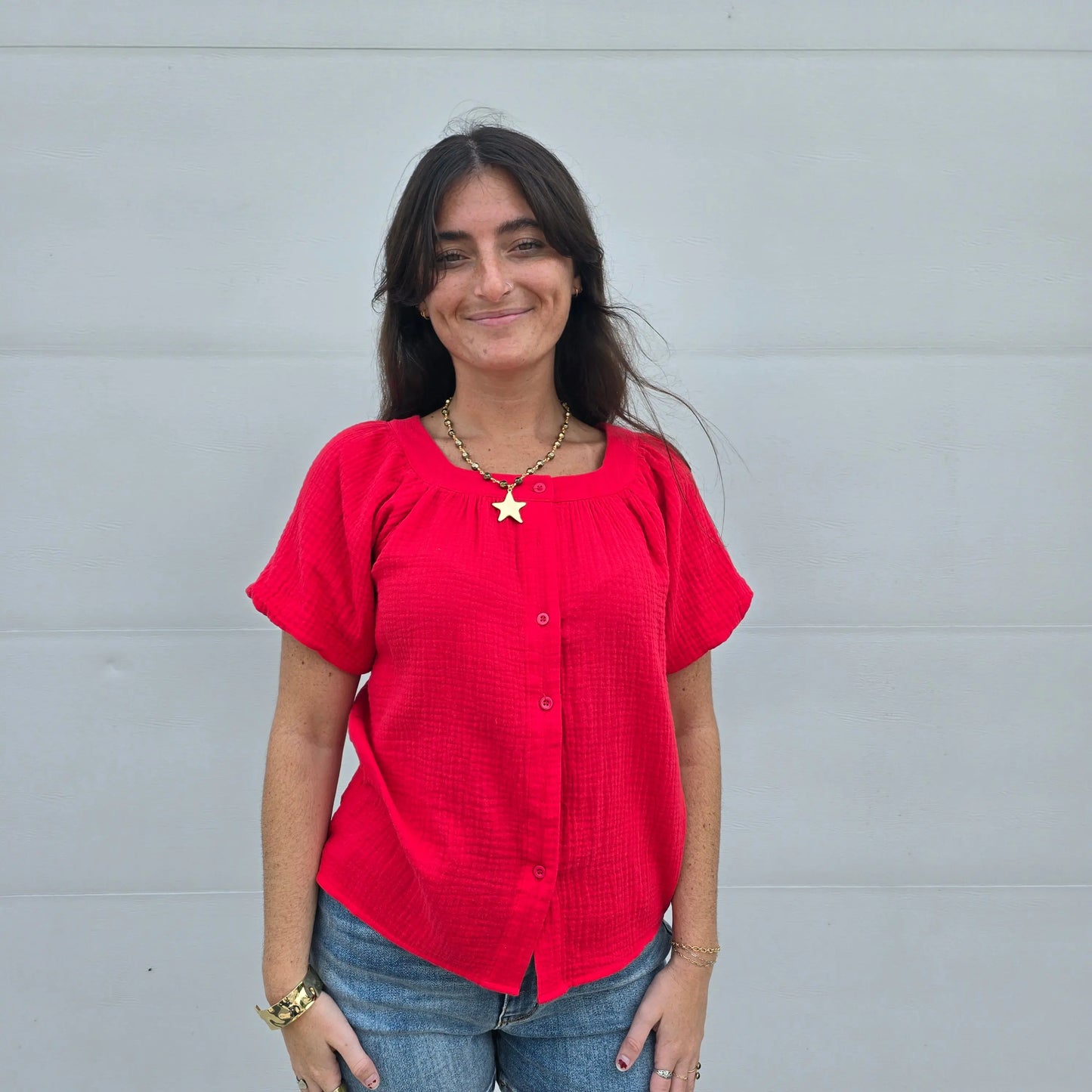 Solana Gauze Top MIkarose