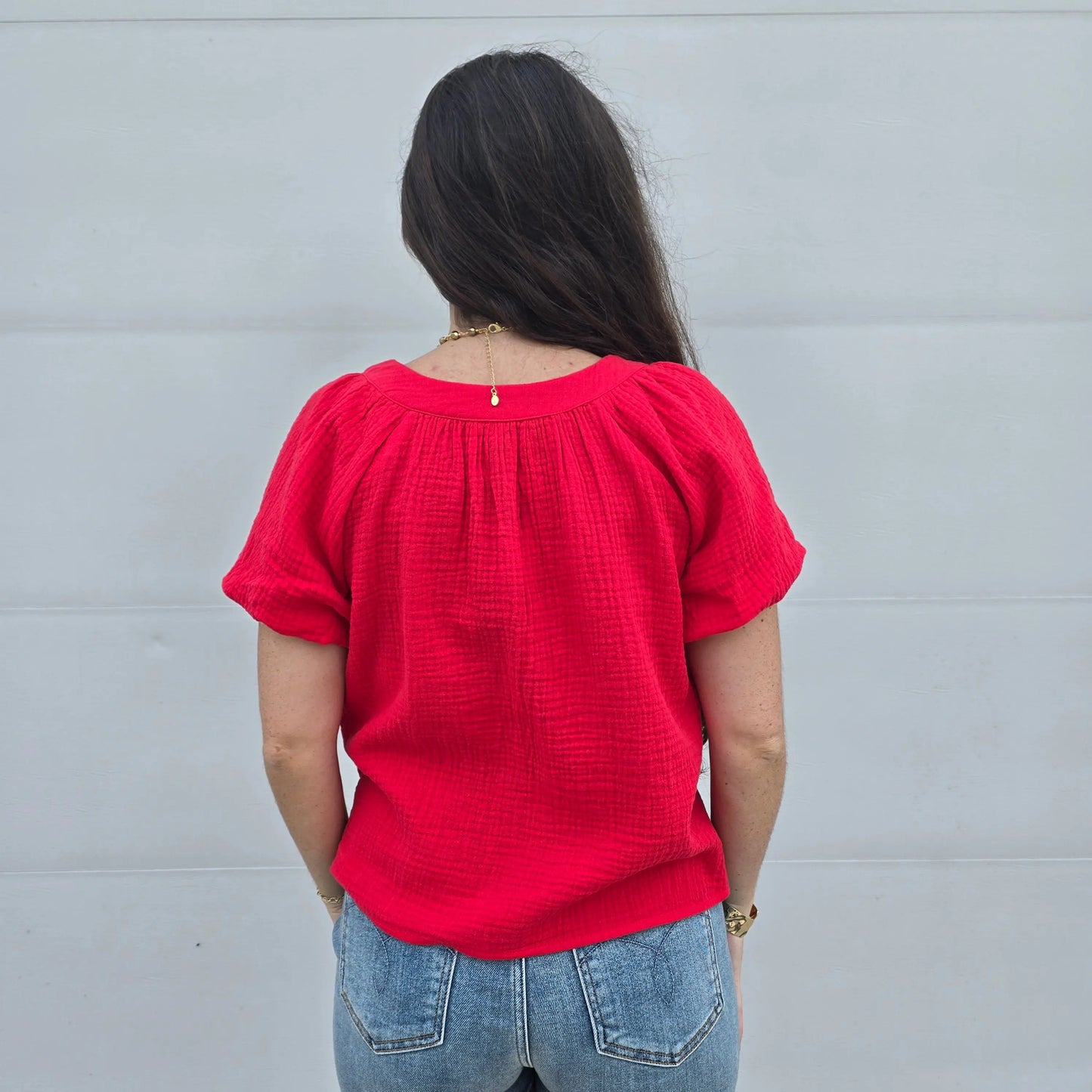 Solana Gauze Top MIkarose