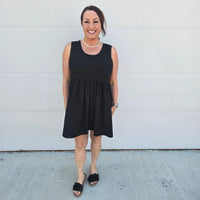 blk dress MIkarose