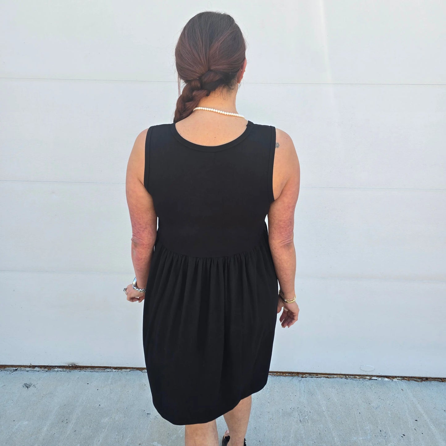 blk dress MIkarose