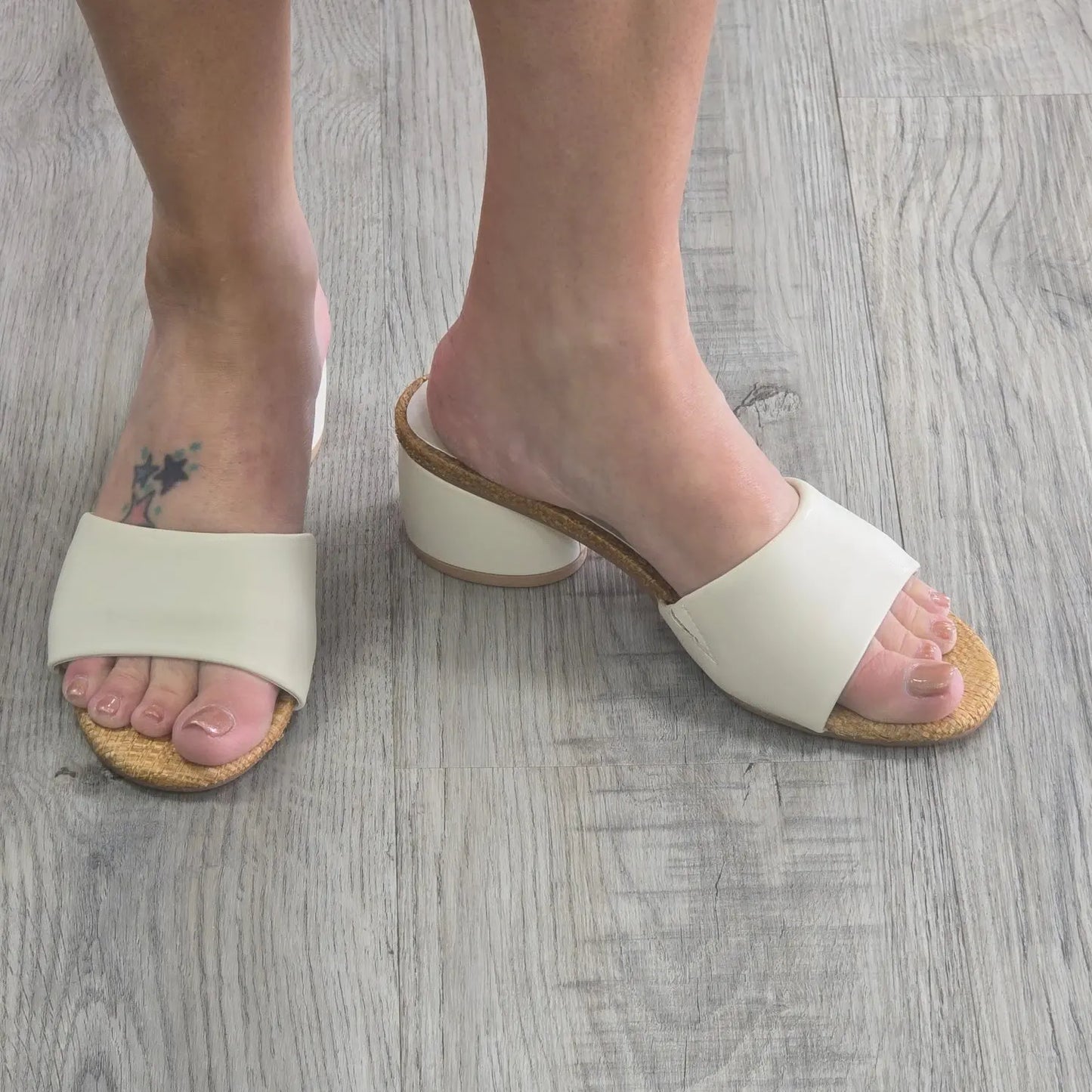 The Paloma Beige Heel Oasis Society