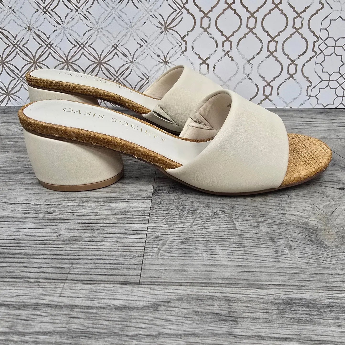 The Paloma Beige Heel Oasis Society