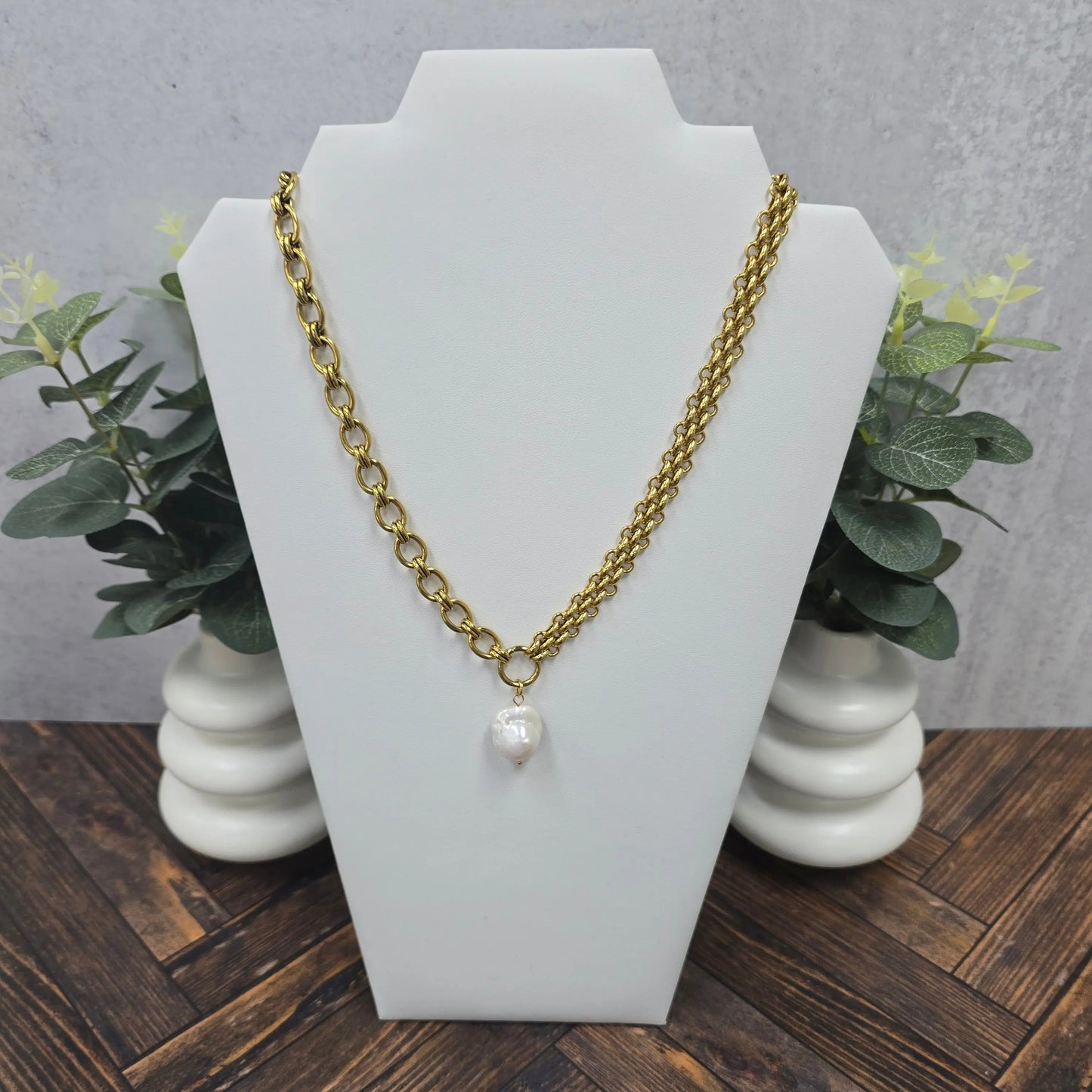 The Amber Necklace ChanSuttPearls