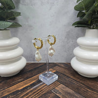 Misty Pearl Earrings ChanSuttPearls
