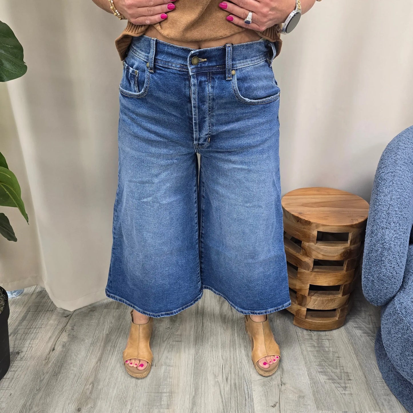 Claire Relaxed Culotte Pants Mystree