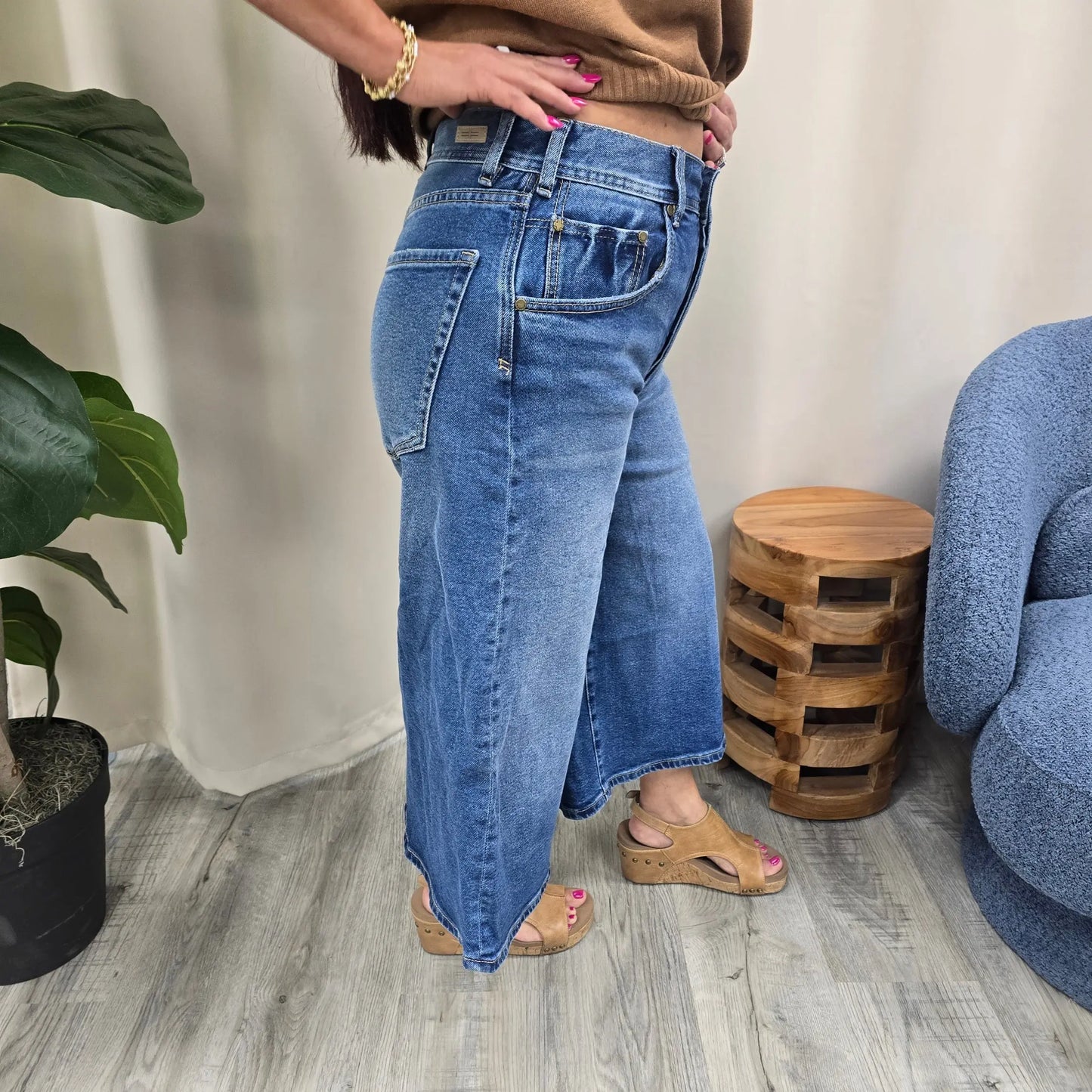 Claire Relaxed Culotte Pants Mystree