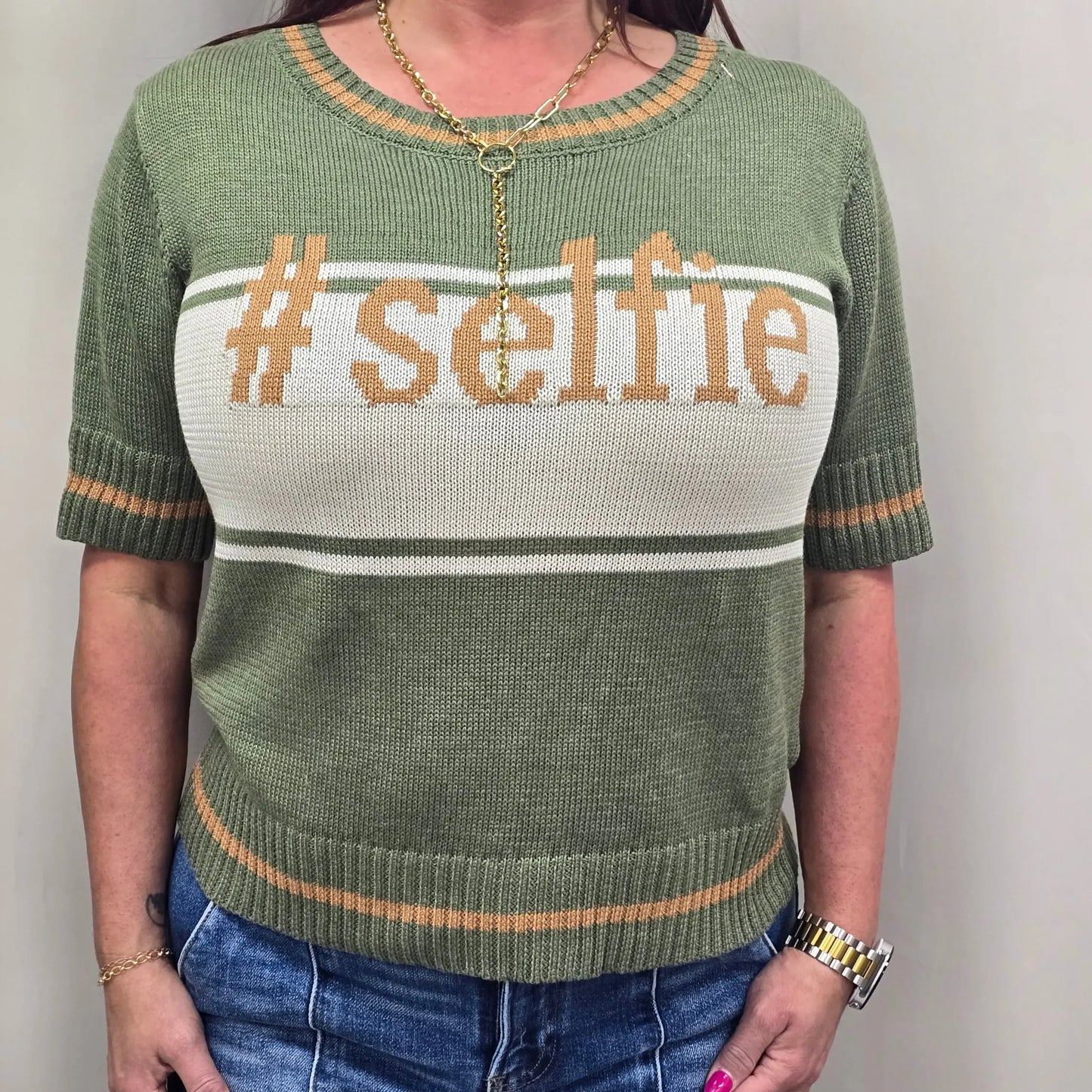 #Selfie Sweater Mystree