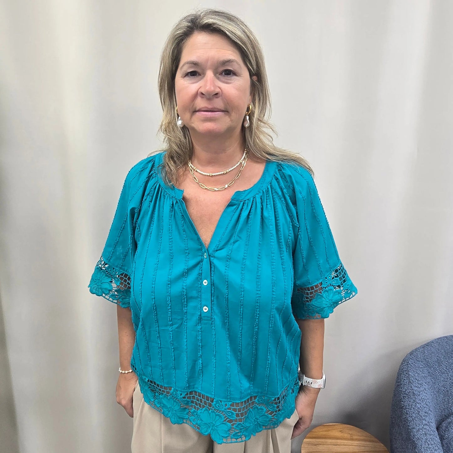 The Laguna Bloom Blouse Liverpool