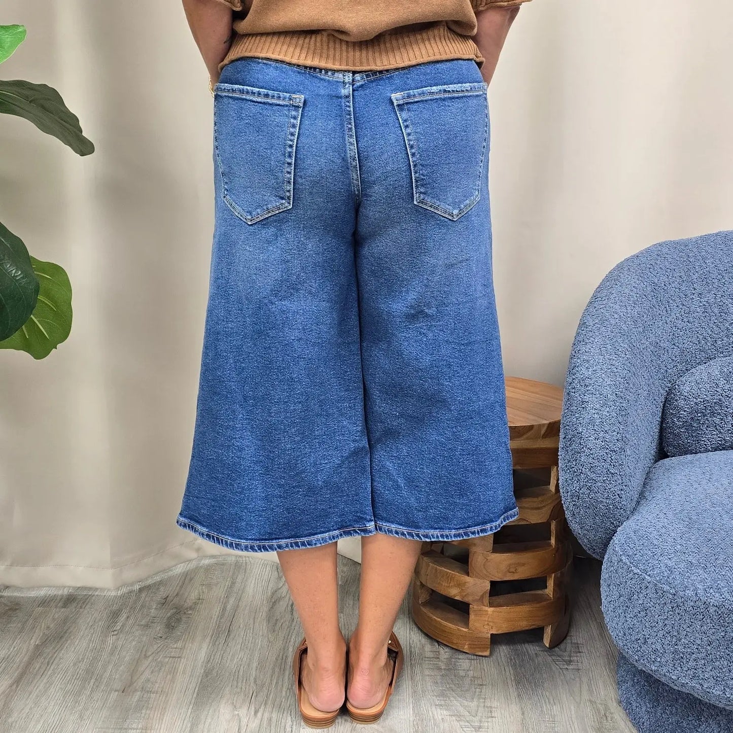 Claire Relaxed Culotte Pants Mystree