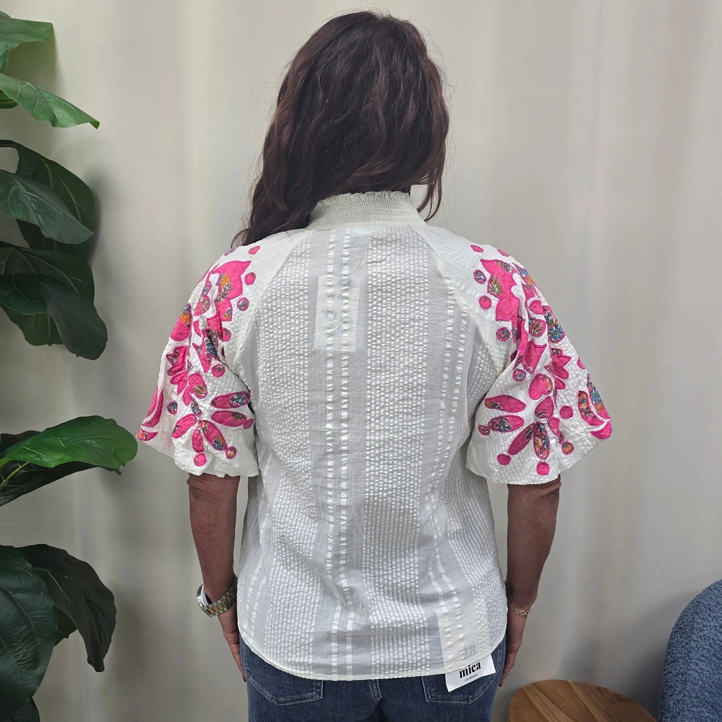Sunset Stitch Blouse THML