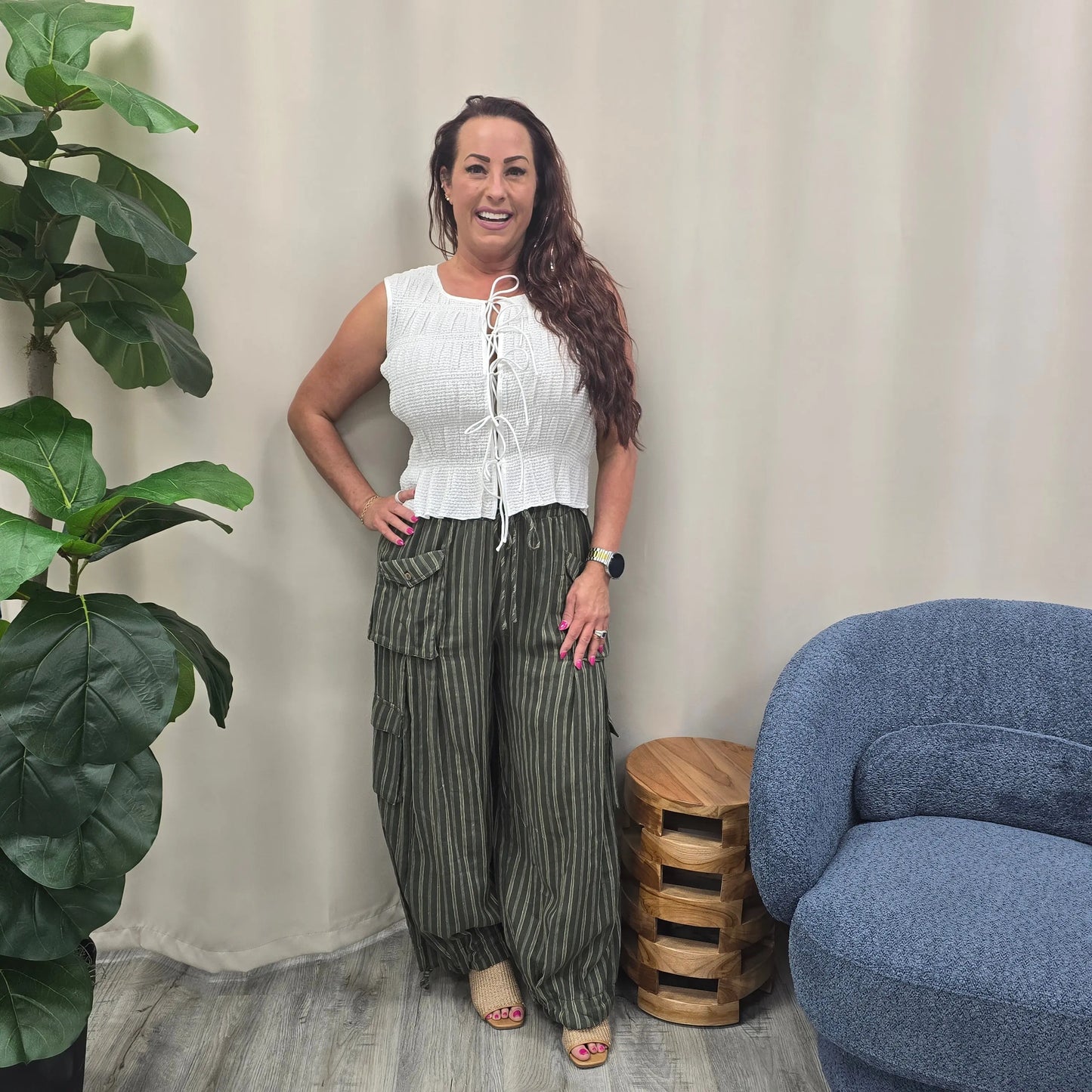 Olive Avenue Pants mustard seed