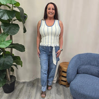 striped tank THML