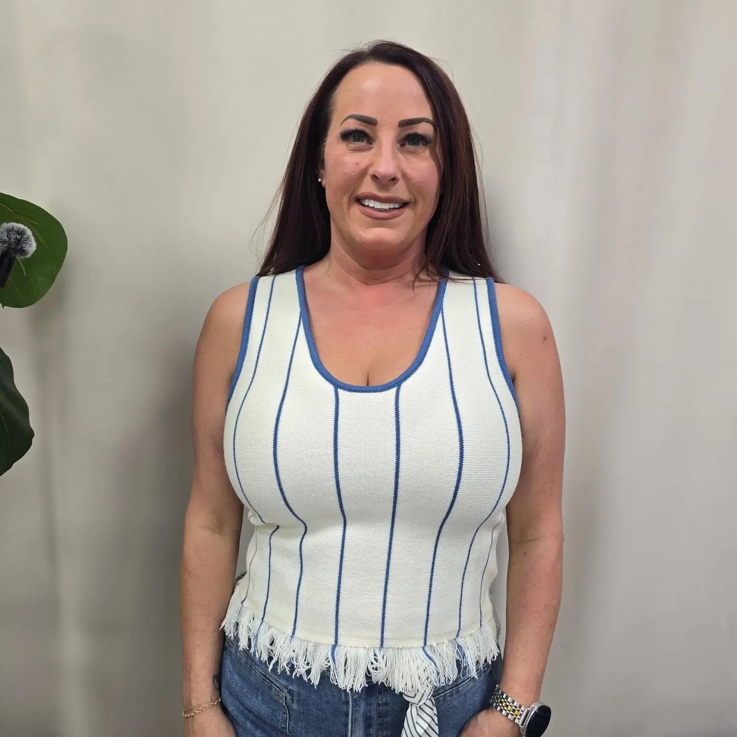 striped tank THML