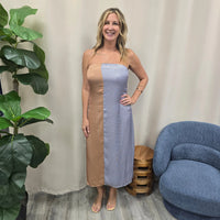 Silk Tie Dress THML