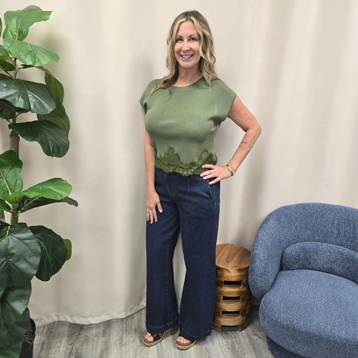 Stella Retro Wide Leg Jeans Judy Blue
