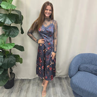 Ellen Sheer Lace Top Listicle