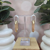 Chunky Cable Link Drop Earring Zenzii