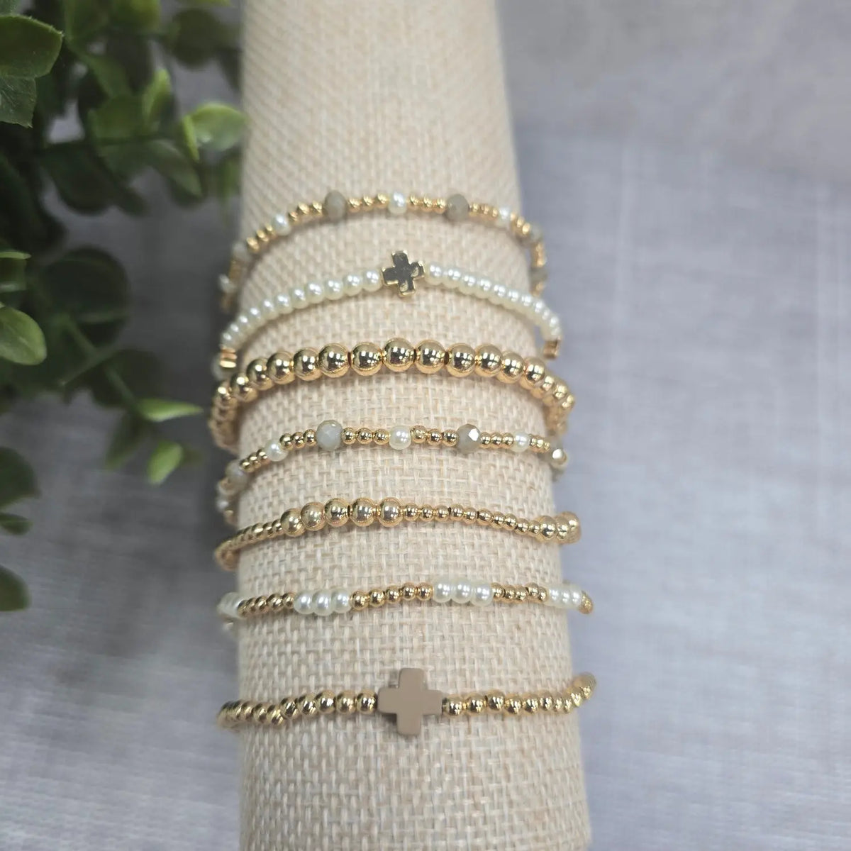gold bead bracelets What's Hot