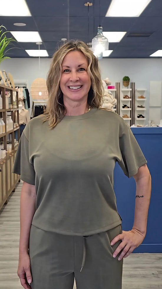 Arlo Box Tee Elle Grey