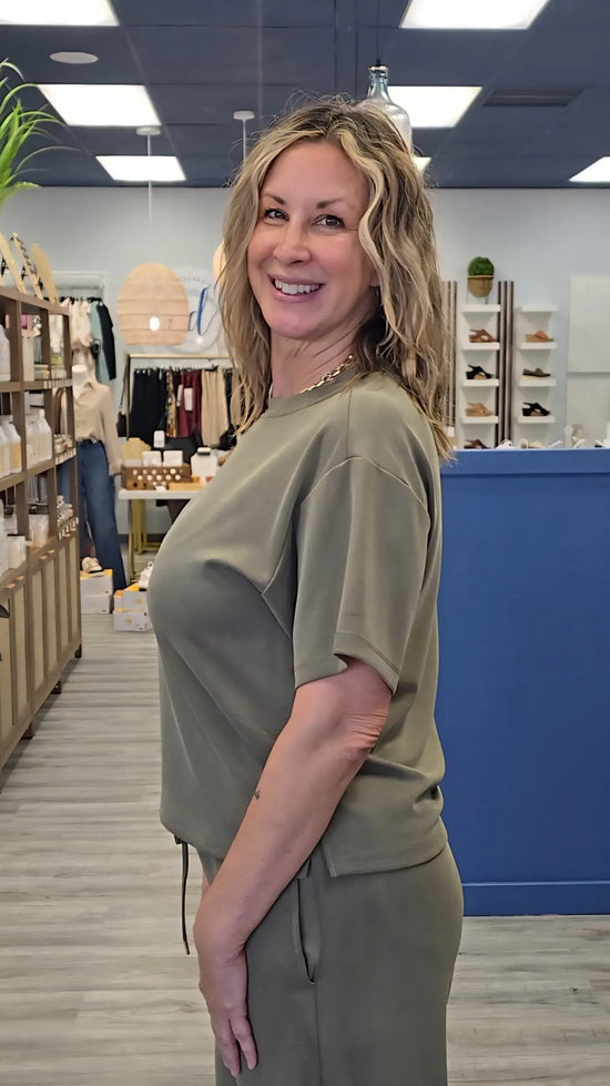 Arlo Box Tee Elle Grey