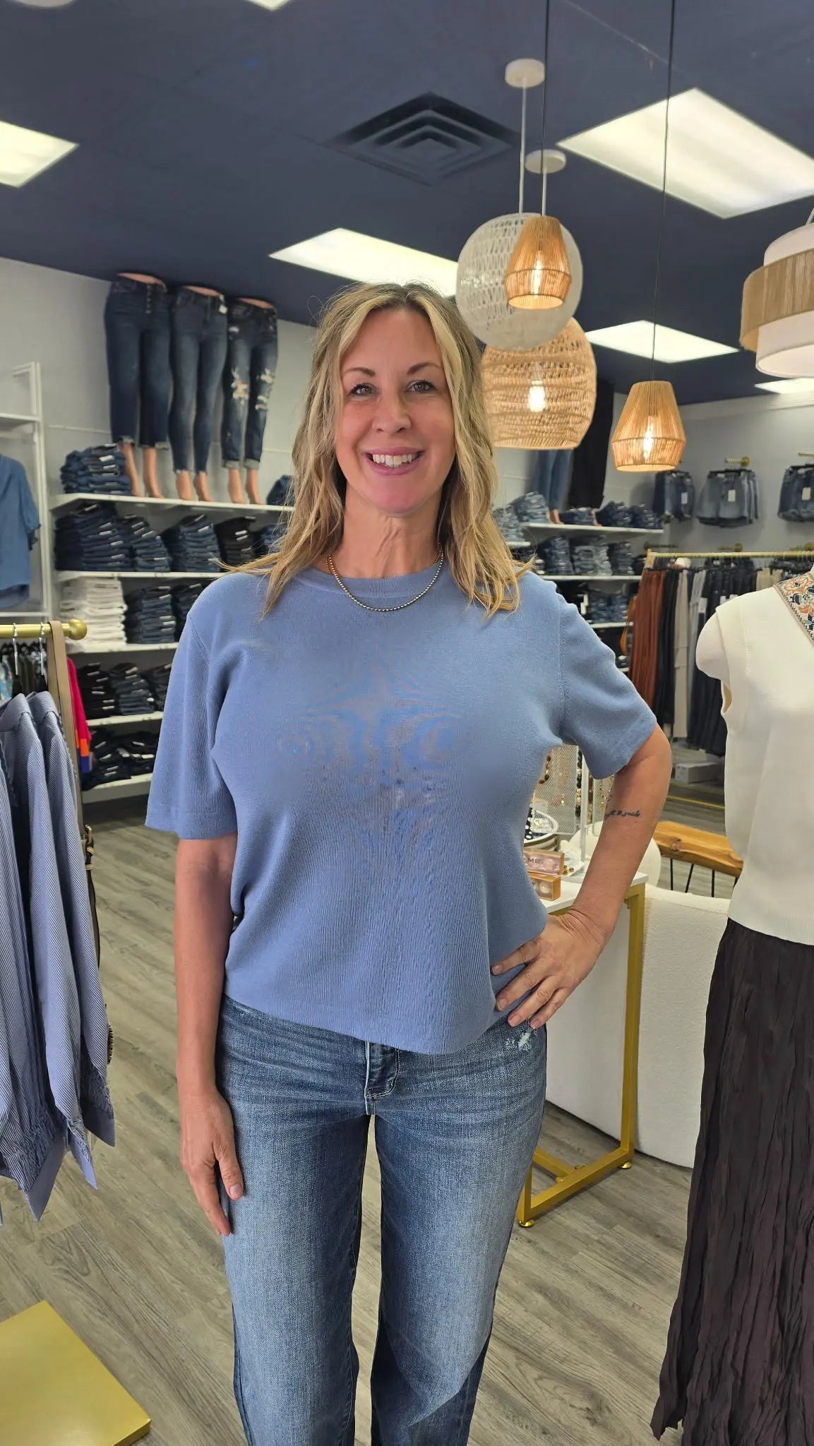 Marina Breeze Knit Top be cool