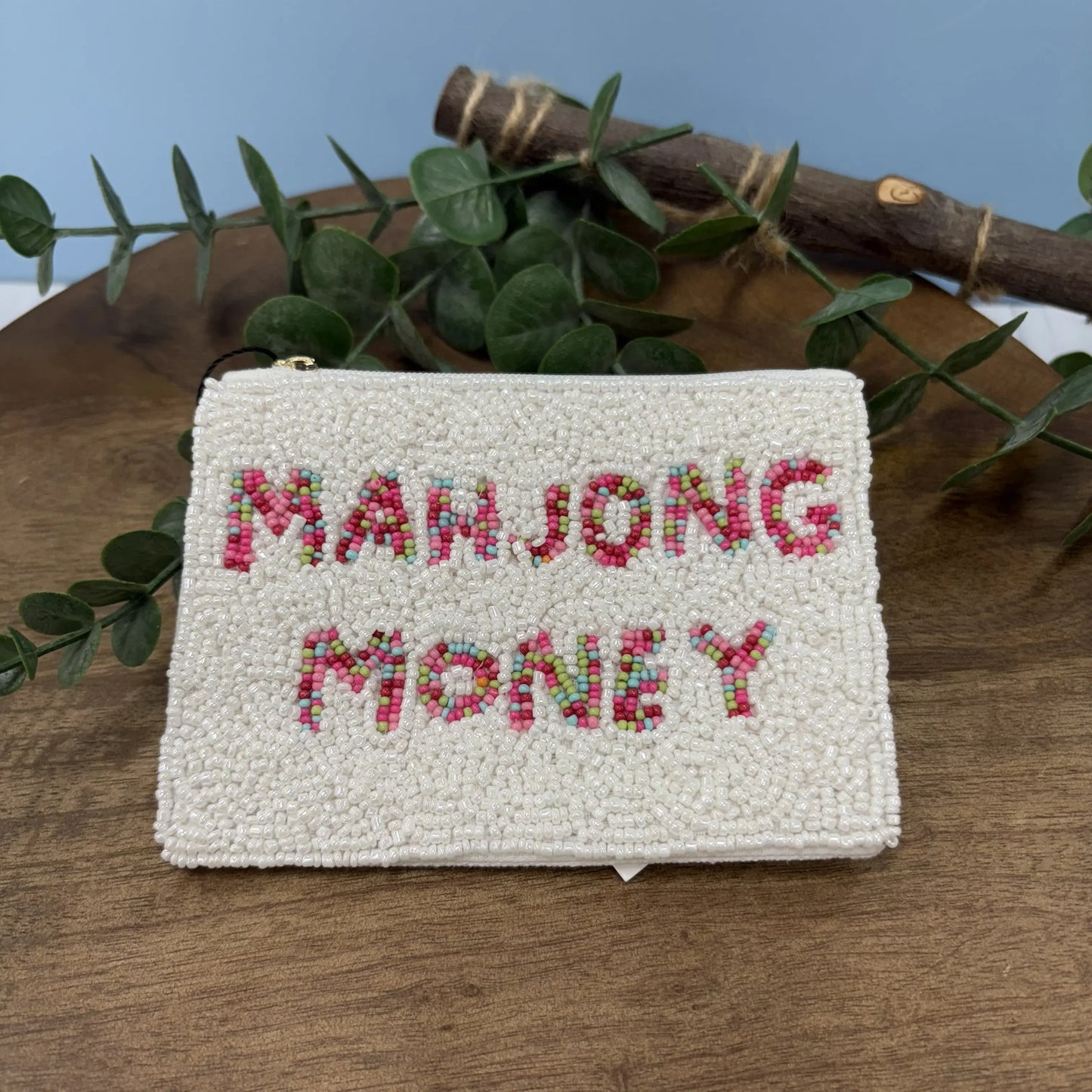 Seed Beaded Coin Purse Fame