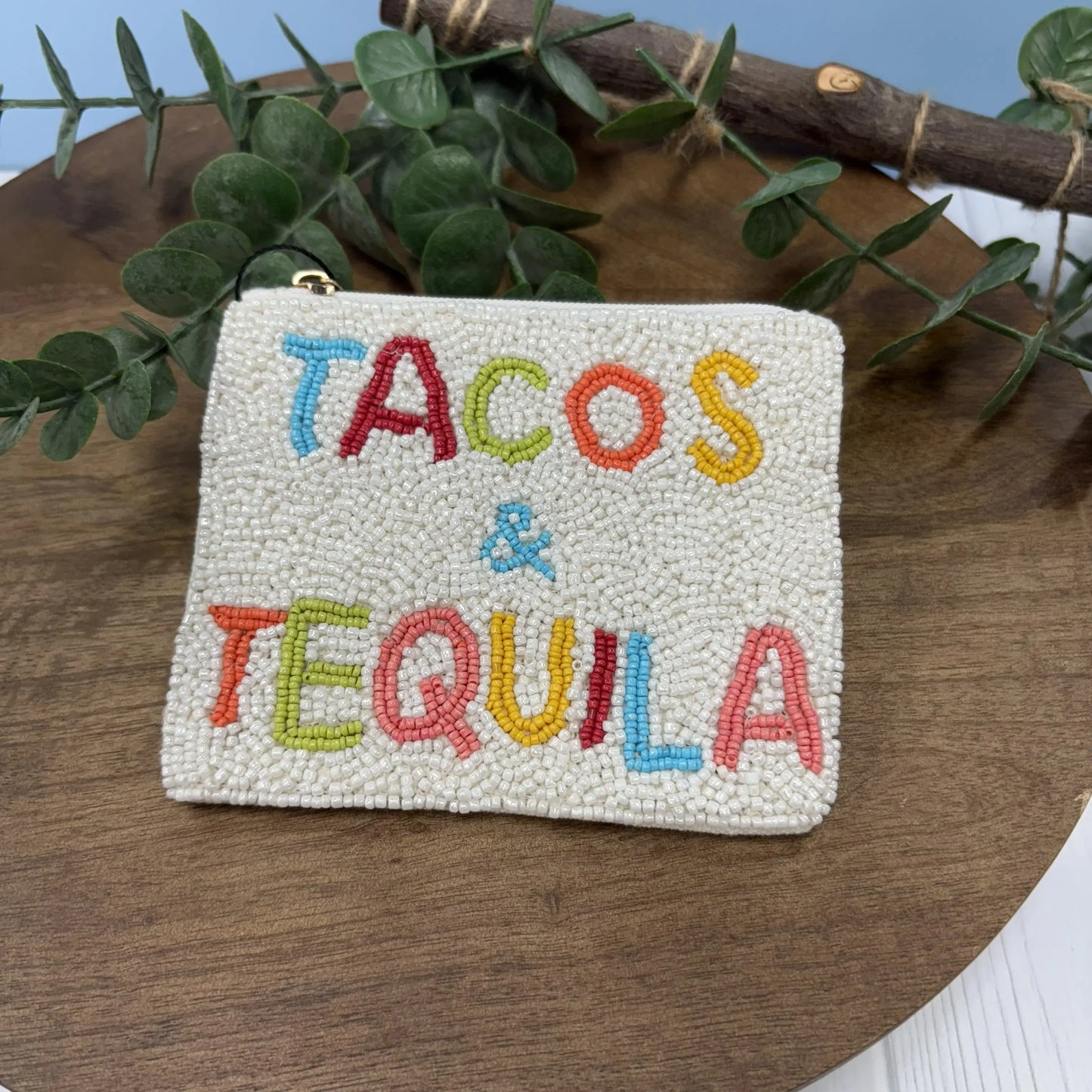 Seed Beaded Coin Purse Fame