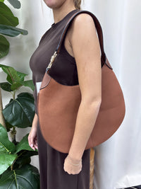 Vanessa Faux Suede Hobo Jen & Co