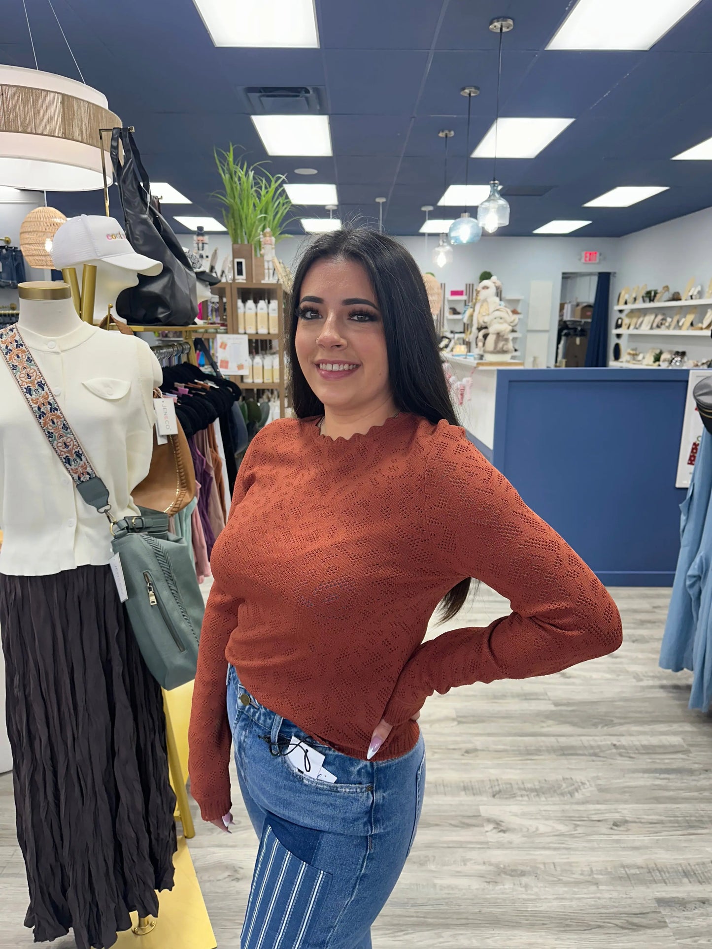 Daphne Knit Sweater current air