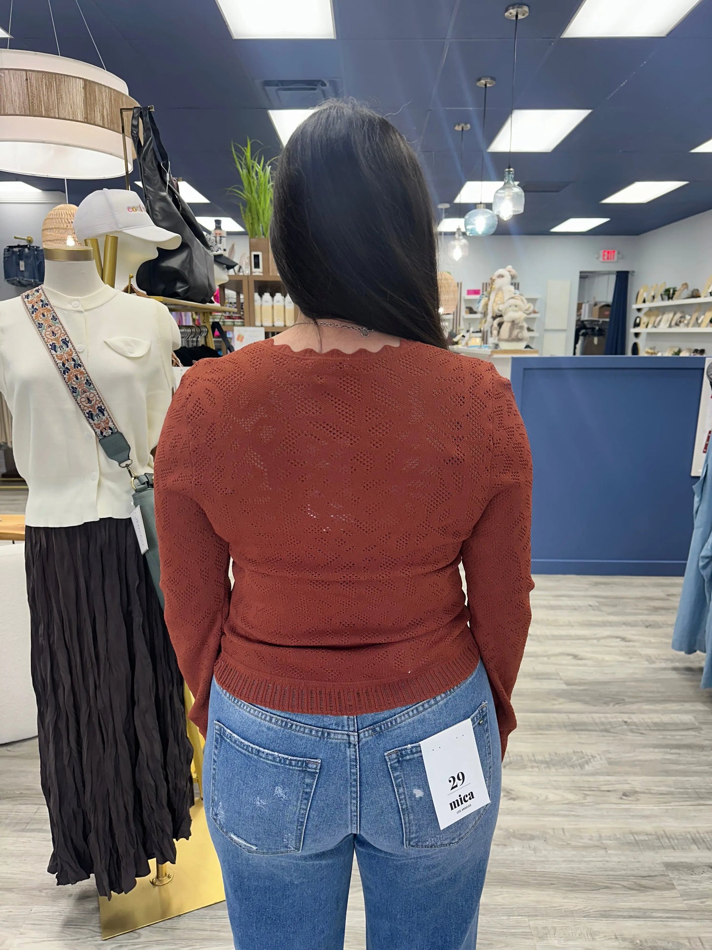 Daphne Knit Sweater current air