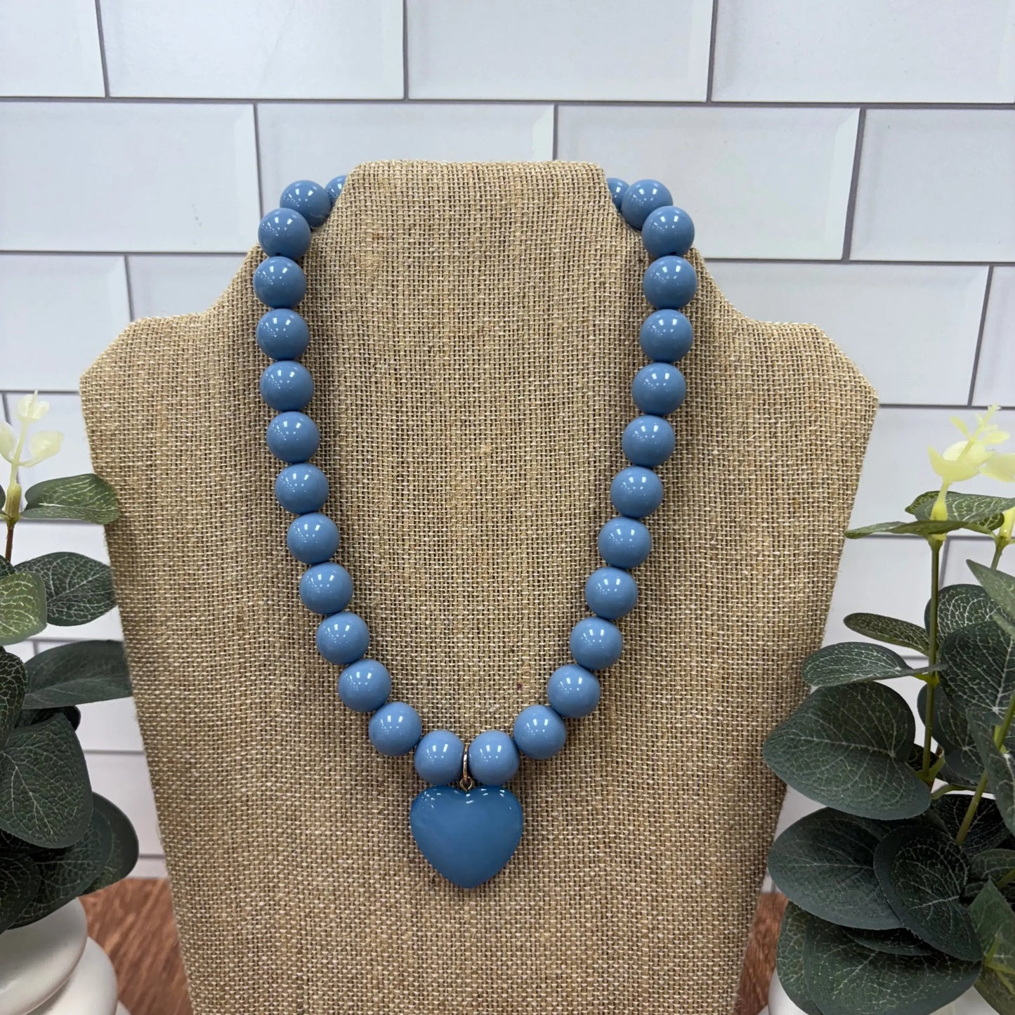 Blue Haven Heart Necklace What's Hot