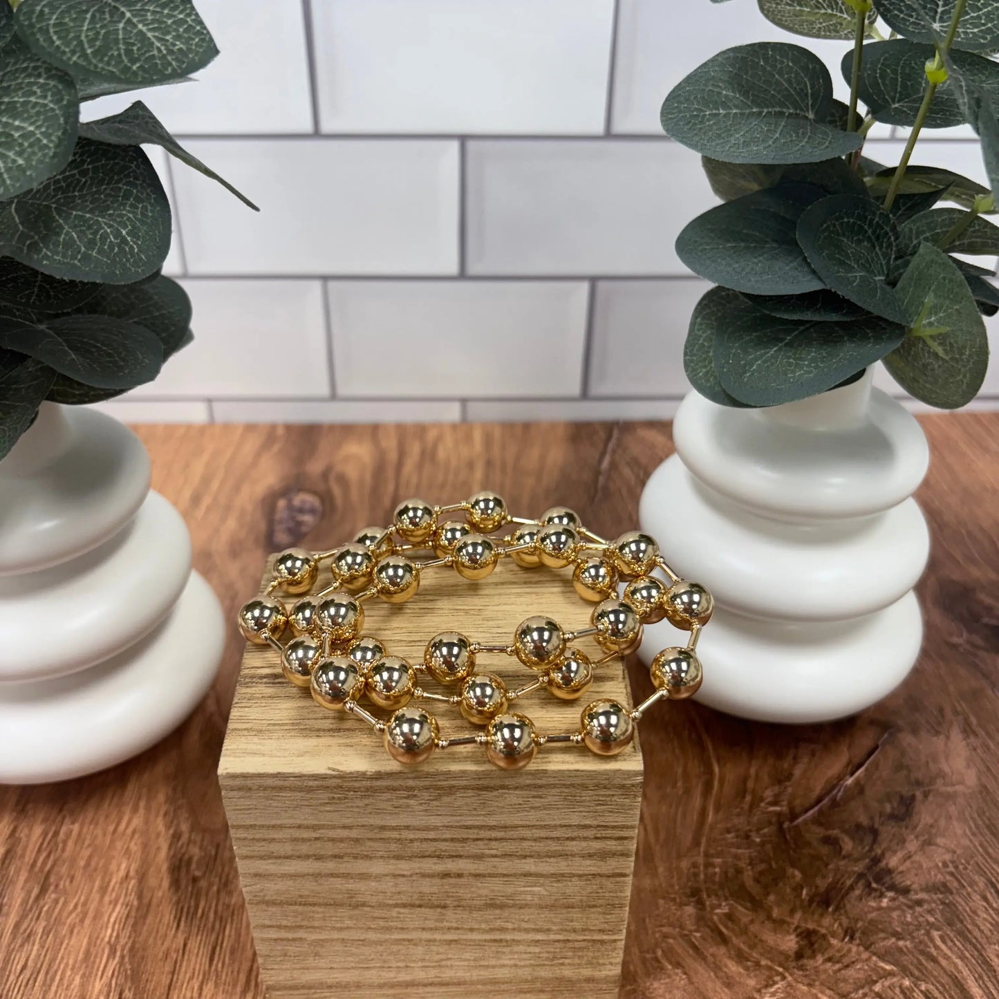 WR Golden Luxe Stack Bracelet Set What's Hot