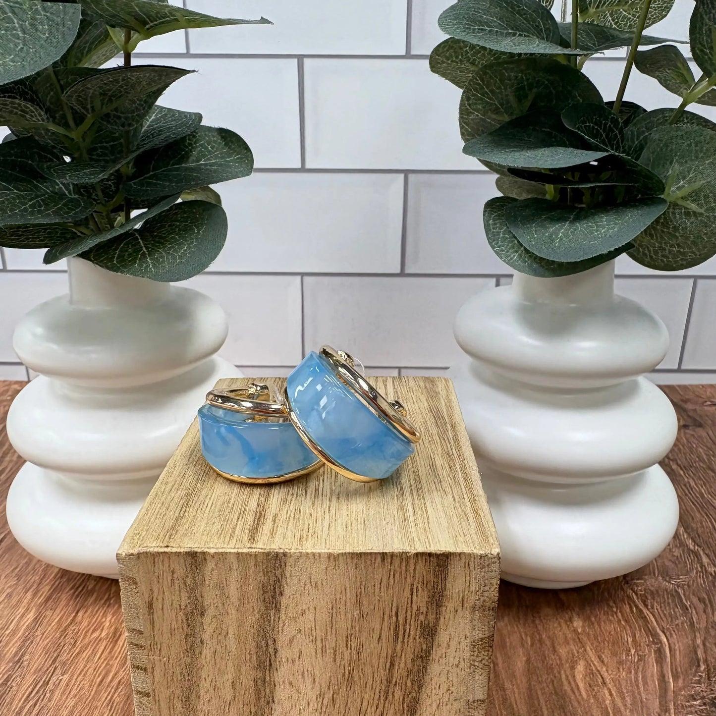 Coastal Glow Hoop Earrings What's Hot