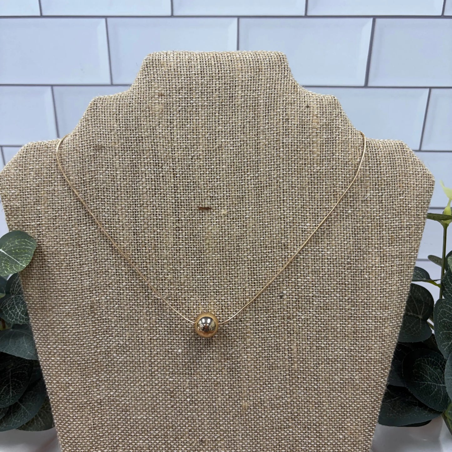 WR Golden Dot Necklace What's Hot