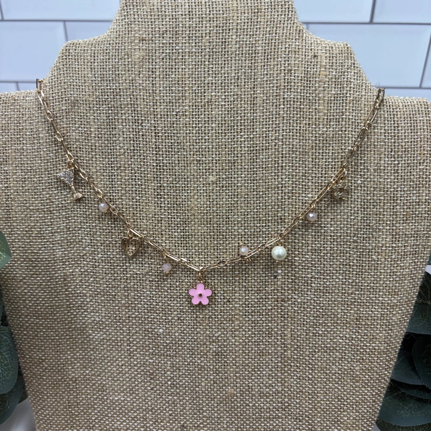 WR Sweet Blossom Charm Necklace What's Hot