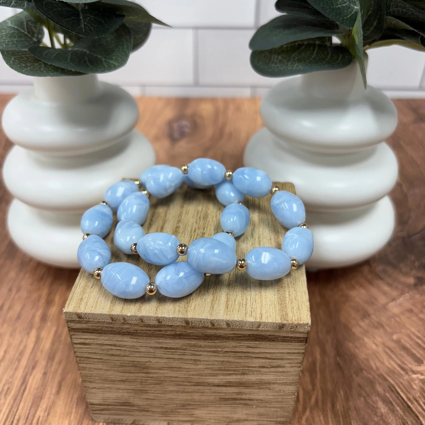 WR Sea Glass Glow Bracelet Set What's Hot